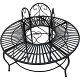 Tree Surround w Bench 131cm V637-E030230