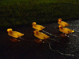 Solar Duck Garden Light Yellow Duck Outdoor Light Statue Animal Cute Ducks Yard Decor Lawn Lamp for V1294-YM0901-3119240056611