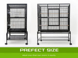 Bird Cage Parrot Aviary MELODY 137cm V274-PET-421A-137