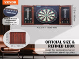 Dartboard and Cabinet Set Official Size Complete Accessory Steel Tip Dart V952-MJTZZXBSKJLEY5IZIV9
