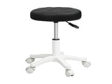 Levede 4x Rolling Bar Stool Swivel Salon SPA Chair Black BR1065-BKX4