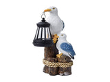 Darzheoy Pelican Garden Statue with Solar Lantern Pelican Solar Light for Outside Decor Sculptures & V1189-WXFWAL-20260326-02376