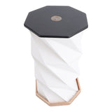 Bedside Table Lamp Dimmable Touch Lamp Battery Operated Night Light Rotating Foldable Paper Lantern V1294-YM0901-3119240154011
