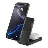 Belkin UltraCharge 2-in-1 Foldable Magnetic Wireless Charger With Qi2 45W Wall Charger V1202-V2-MPA-WIZ039AUBK