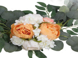 2pcs Artificial Wedding Arch Flowers Colorfast Exquisite Romantic Wedding Welcome Signs Floral V1294-YM0901-3115240006813