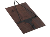 Motorcycle Helmet Rack with Jacket Hook Wood and Iron Wall Helmet Display Stand for Motorcycle Bike V1294-YM0901-3117230283811