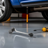 Replacement Crank Handle for Trailer Jack Featuring Comfortable Grip and Precise Pressure Release V1366-AZ2-W-18791