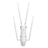 WAVLINK AC1200 Outdoor WiFi Dual Band Long Range Aerial HD4 Extender WiFi Router V201-FDZ1200WH8AU