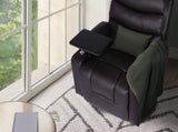 8-Point Electric Massage Recliner Chair - PU Leather Electric Lounge Sofa Armchair HARLOW BROWN V274-FT-MRC-6175PU-DBN