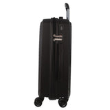 Pierre Cardin Inspired Milleni Cabin Luggage Bag Travel Carry On Suitcase 54cm - Black V563-MONACO-CABIN-BLACK