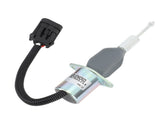 12V Fuel Shut Off Solenoid High Accuracy Sensitivity 87801213 Stop Solenoid Valve for Cummins Engine V1294-YM0901-3111240007711