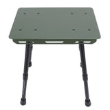 Camping Stool Folding Aluminum Alloy Oxford Cloth Lightweight 330.7lb Load Bearing Height Adjustable V1294-YM0901-3116240006012