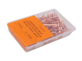 250Pcs Horseshoe Nails Copper Plated Rustproof Equestrian Riding Equipment Pet Supplies 45mm E3 V1294-YM0706-3111230194811