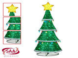Christabelle Large 2m Indoor Outdoor Tiered Christmas Tree with Lights SB411