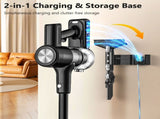 Cordless Vacuum Cleaner, 55Kpa/55Mins Vacuum Cleaners for Home. Self-Standing Stick Vacuum with V1313-AU-H28B-1
