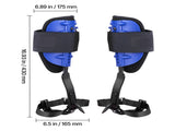 Tree Climbing Spikes Set, Height-Adjustable Tree Climbing Gear with Straps & Waist Harness, 159 kg V952-XPSZZZHKJCKSUJVZX002V0