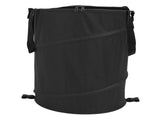 Camping Trash Can with Zippered Lid 24 Gallons Large Capacity Foldable Portable Garden Garbage V1294-YM0901-3111240240811