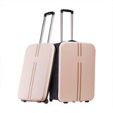 Foldable Carry-On Luggage, 20-Inch Durable Travel Suitcase with Wheels Sturdy, Compact & Portable V1107-CS-RKVHSJ22