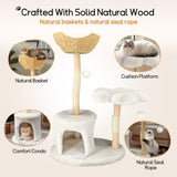 Cat Tree Condo Activity Center Sisal Scratcher Tower V178-66924