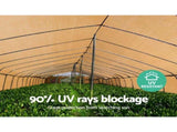 Instahut 90% Shade Cloth 3.66x20m Shadecloth Sail Heavy Duty Beige SH-CL-366X200-195-BE