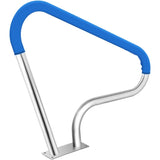 Pool Rail 39x32 Pool Railing 304 Stainless Steel 250LBS Load Capacity Silver Rustproof Pool Handrail V952-BXGYCFS3W39X32YC1V0