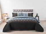 Ambient bloom sky black hour Comforter Set Aesthetic 3-Piece Bedroom Mood V745-MAC081408