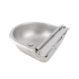 Stainless Steel Automatic Waterer Pet Livestock Tool Animals Water Bowl with Floating Ball for V1294-YM0901-H41809