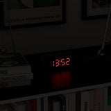 Newgate Space Hotel Hypertron Alarm Clock Black Case - Black Lens - Red Led V398-NGSH-HYPE-R1-K