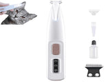 Belvedere Cat Grooming Trimmer - Rechargeable Low Noise Clipper with LED Light, Waterproof & V1189-LWWAL-20260325-00245