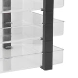 Desk File Letter Tray Layered Classified Documents Rack Acrylic Office Storage Rack Transparent 3 V1294-YM0626-3117220312914