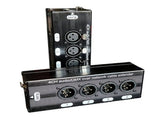 1Pair 4-Channel 3Pin XLR Audio RJ45 Ethernet Network Cable DMX512 Network Signal V1369-AZ3-W-11307