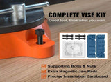 16.7cm Bench Vise Anvil Swivel Locking Base Heavy Duty Ductile Iron Vice V952-DGNTQDXZSYC65J49IV0