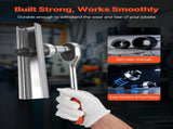 Knockout Punch Set, 12.7 to 50.8mm SLUG-Buster Ratchet Knockout Set, Ratchet Wrench Knockouts Punch V952-JLBSDKQ245CME5VDO001V0