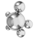 6Pcs Outdoor Gazing Balls Reflective Silver Balls for Gardeners and Homeowners V1192-AZ-W-22367