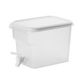 2Pcs Plastic Water Fridge Liquid Dispenser Drink Dispenser With Tap Iced Beverage V1370-AZ4-17439