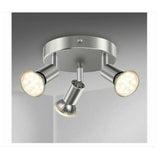 LED, IP44, 3x GU10.3 Tilts Warm Light Ceiling Light Bathroom Lamp Tilt and Tilt V1237-MS-626-022