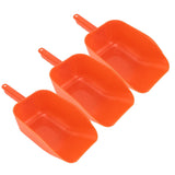 3pcs Plastic Feed Shovel Handheld Feeding Scoop Feed Ladle Portable Feeding Tool for Livestock V1294-YM0901-3111240237311