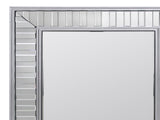 Wall Mirror MDF Silver Mirror Clear Image Rectangular Shape MRR-07 V43-MRR-07