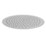 Rain Shower 12 Inch Stainless Steel G1/2 Thread Ultra Thin High Pressure Round Rainfall Shower V1294-YM0901-3112240008312