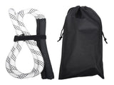 Golf Swing Practice Trainer Rope for Beginners Golf Gesture Correction Portable - White With Black V1308-DSZKI-988-1