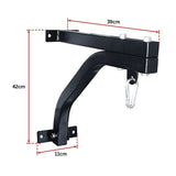 Heavy Duty Punch Bag Wall Bracket Steel Boxing Bag Holder for Home Gym V63-818933