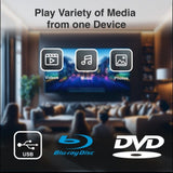 Laser Multi-Region Blu-Ray Player HDMI Digital 7.1 Surround V1031-BLU-BD4000
