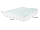 Dreamz Mattress Topper Pillowtop Cover Protector Double MP1015-D-AU