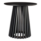 Palmer Charcoal Chic Side Table V264-TAB-732C-BLK