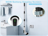 Wireless Electric Cleaning Brush with 8 Replaceable Heads Adjustable Extendable Handle for V1107-CS-DDQJS