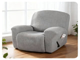 Recliner Chair Cover, Stretch Jacquard Recliner Slipcover, Furniture Protector for Recliner Chairs, V1369-AZ3-W-10756
