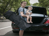 Extra Large Zippered Duffel Bag for Travel Camping Sports Equipment Storage, Waterproof Foldable V1192-AZ-W-29677