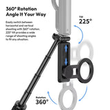 Ulanzi JJ03 Magnetic Phone Tripod Wireless Phone Grip Selfie Stick Desktop Tripod with Remote V413-JJ03