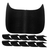 Baseball Hat Brim Inserts Black Pe Material Accessories for Versatile Hats 30Pcs V1366-AZ2-W-18744