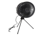Solar Camping Fan with Tripod IP67 Waterproof Adjustable Portable Camping Fan with 10W Solar Panel V1294-YM0710-3114230137911